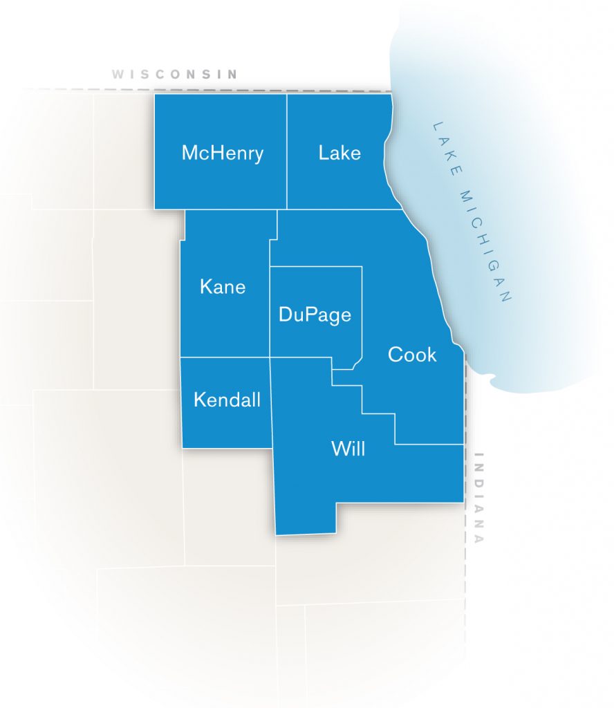 region map of central illinois